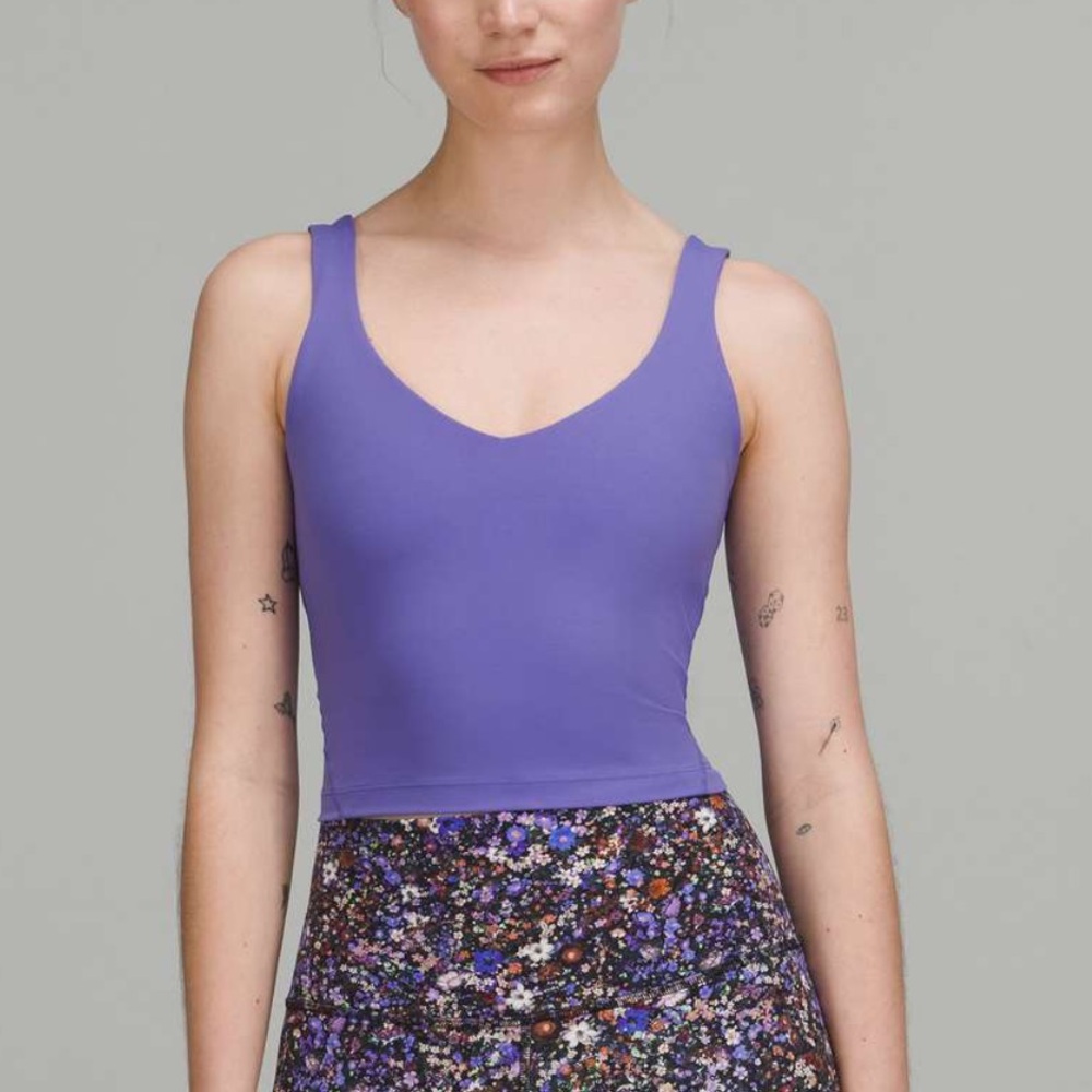 Lululemon charged indigo align tank
